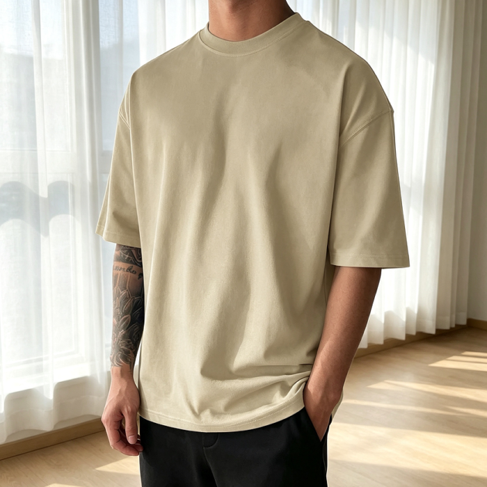 Oversized Dry Fit Short Sleeve Crewneck T-Shirt