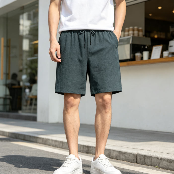 Cotton Shorts with Pockets Size S-4XL