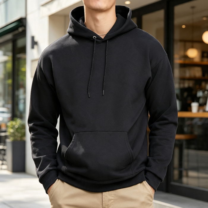 Men's Fleece Hoodie Sweatshirt with Hood