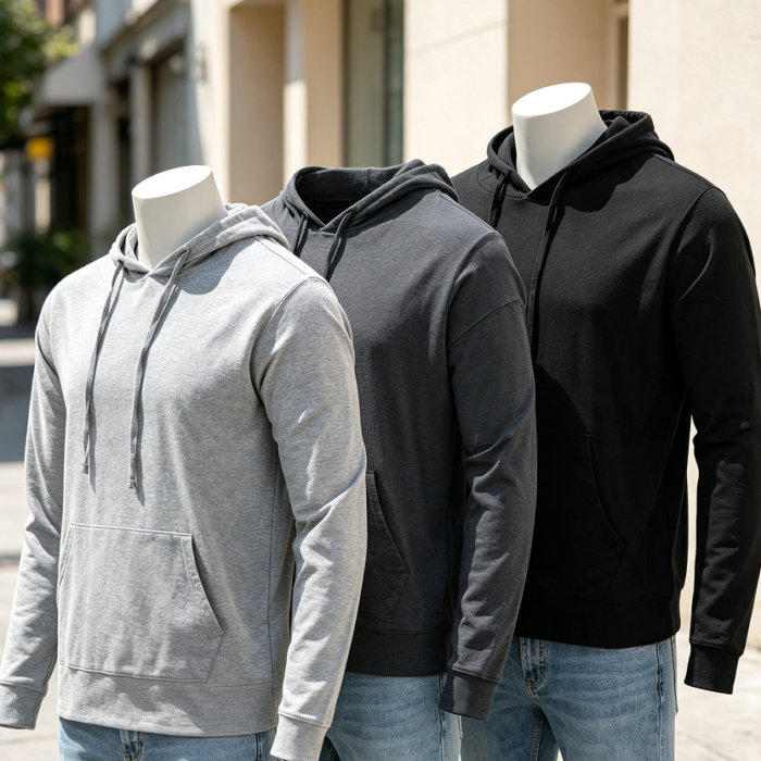 Lightweight Drawstring Hoodie 3-Pack Big & Tall