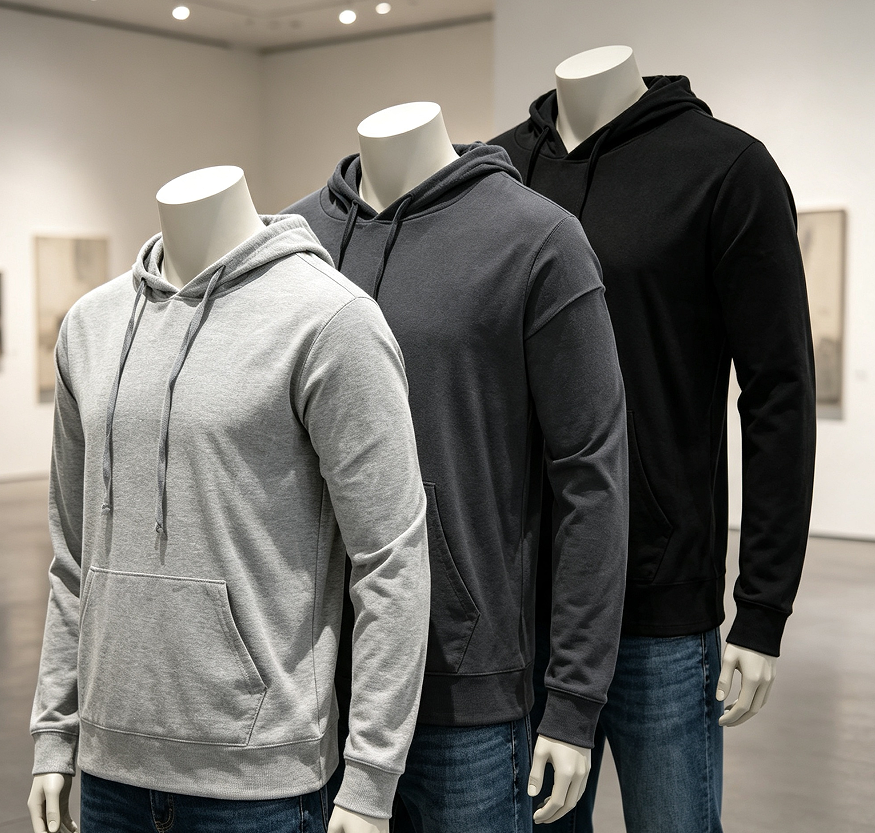 Lightweight Drawstring Hoodie 3-Pack Big & Tall - Image 2