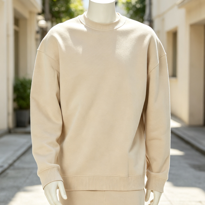 Oversized-Fit Crewneck Sweatshirt Big & Tall