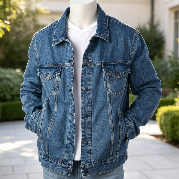 Men's Classic Denim Trucker Jacket