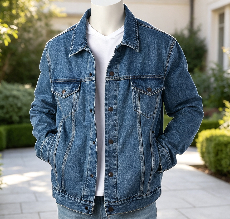 Men's Classic Denim Trucker Jacket